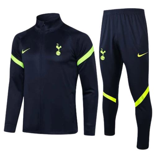 KIT CHAQUETA + CHÁNDAL NEGRO-AMARILLO TOTTENHAM 2021/22