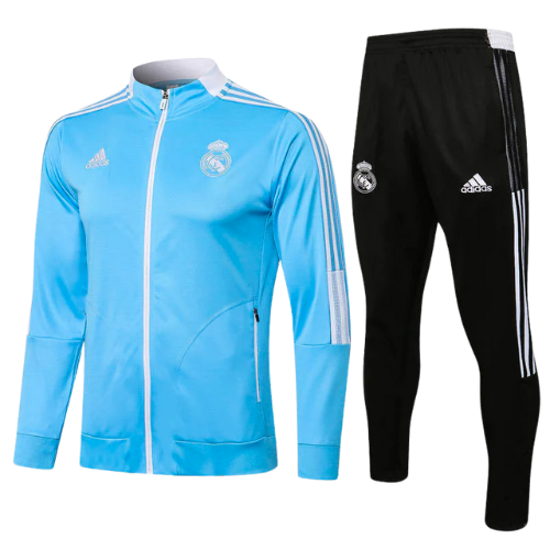 KIT CELESTENERO CHAQUETA CON CREMALLERA + CHANDAL REAL MADRID 2021