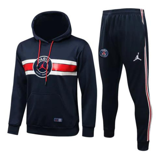 KIT SUDADERA ESCUDO DE PARÍS + CHÁNDAL PSG X JORDAN 2021/22