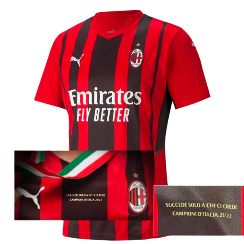 CAMISETA MILAN SPECIAL EDITION CAMPIONE SERIE A TIM 2021/24