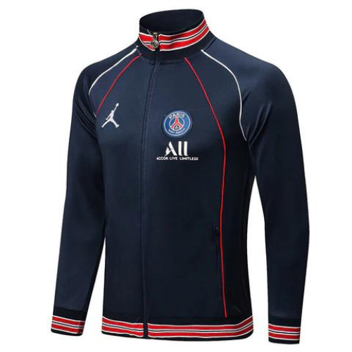 CHAQUETA BLANCA ROJA AZUL PSG X JORDAN 2021/22