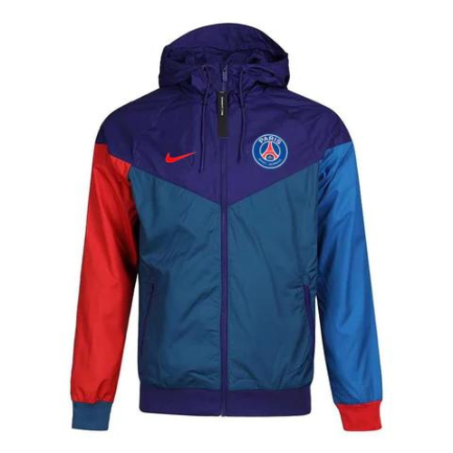 CHAQUETA CON CAPUCHA Y CREMALLERA PSG X JORDAN 2021/22