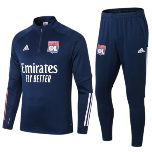 KIT CHAQUETA CREMALLERA + CHÁNDAL OLYMPIQUE LIONE 2021/22