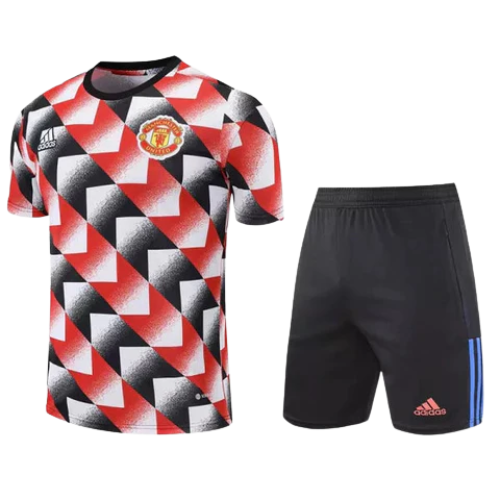 KIT MAILLOT + PANTALÓN CORTO ROJO MANCHESTER UNITED