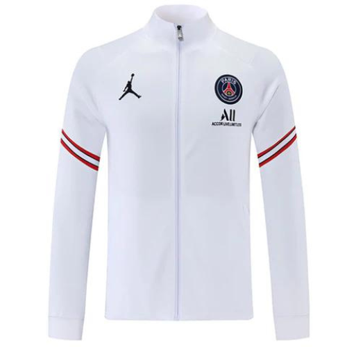 CHAQUETA BLANCA PSG X JORDAN 2021/22