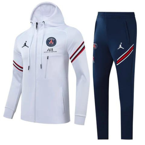 KIT CHAQUETA CREMALLERA AZUL CLARO + CHÁNDAL  PSG X JORDAN 2021/22