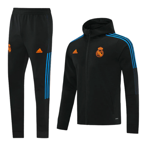 KIT CHAQUETA CON CAPUCHA + CHÁNDAL REAL MADRID 2021