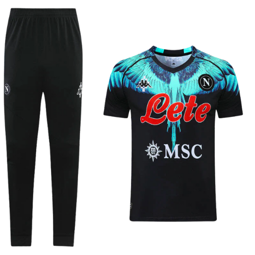 KIT MAILLOT NAPOLI X MARCELO BURLON 2021/22