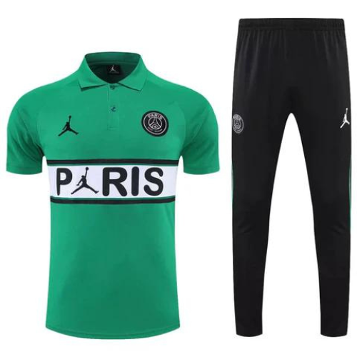 KIT POLO + CHANDAL PSG VERDE 2021/22