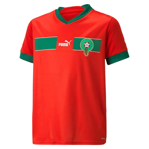 Camiseta MNFT Marruecos Local 22/23 Réplica Juvenil