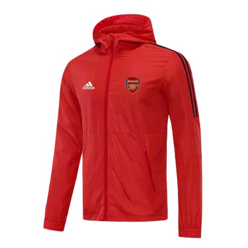 CHAQUETA CORTAVIENTOS ROJO ARSENAL 2022/23