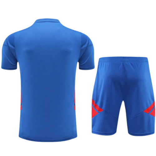 KIT MAILLOT AZUL + PANTALÓN CORTO OLYMPIQUE LIONE 2022/23