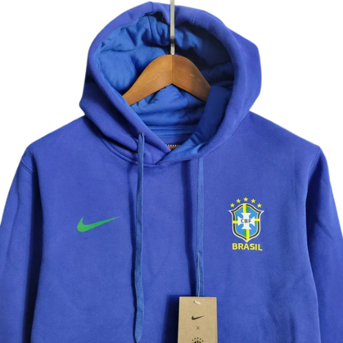 SUDADERA AZUL BRASILEÑA 2022/23