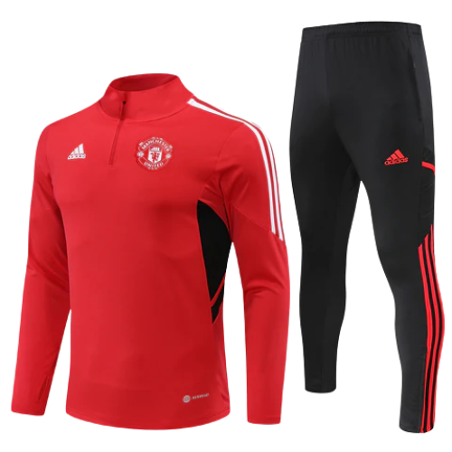 KIT CHAQUETA ROJA + CHÁNDAL MANCHESTER UNITED 2022/23