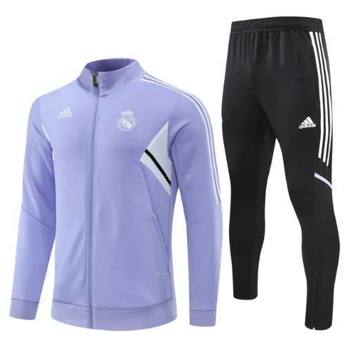 KIT CHAQUETA + CHANDAL VIOLA REAL MADRID 2022 2