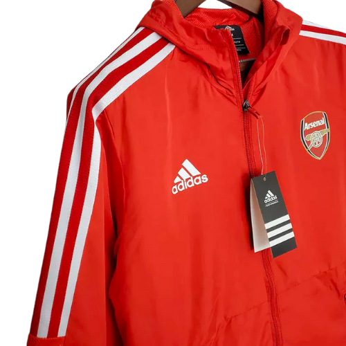 CHAQUETA CORTAVIENTOS ROJO ARSENAL 2022/23