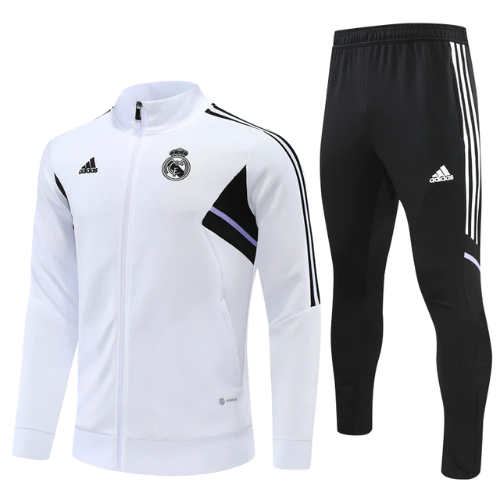 KIT CHAQUETA + CHANDAL BLANCO REAL MADRID 2022