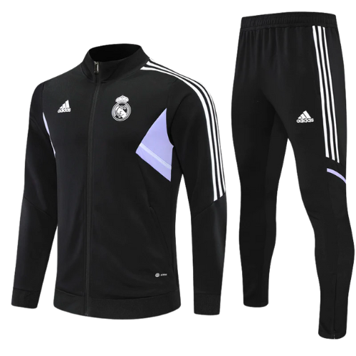 KIT CHAQUETA NEGRA + CHÁNDAL REAL MADRID 2022