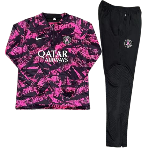 KIT CHAQUETA MILITAR ROSA + CHÁNDAL PSG 2022/23