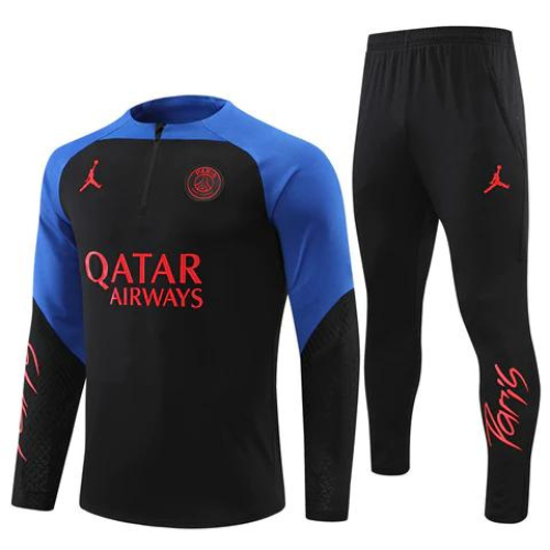KIT CHAQUETA ROJA AZUL + CHÁNDAL PSG 2022/23
