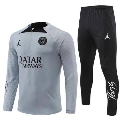 KIT CHAQUETA GRIS + CHÁNDAL PSG 2022/23