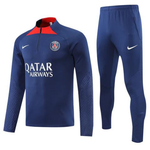 KIT CHAQUETA AZUL-ROJO + CHÁNDAL PSG 2022/23