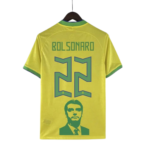 CAMISETA BRASIL HOME SPECIAL EDITION BOLSONARO 2022/23