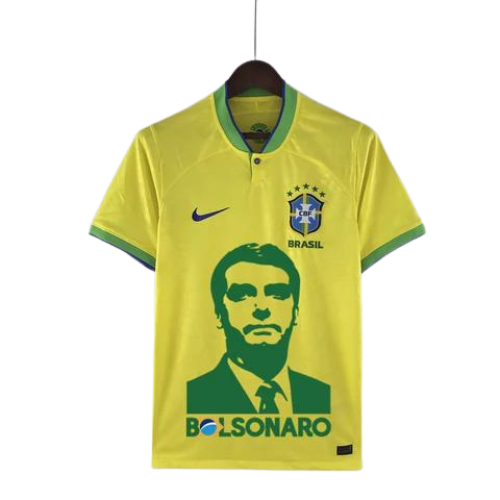 CAMISETA BRASIL HOME SPECIAL EDITION BOLSONARO 2022/23