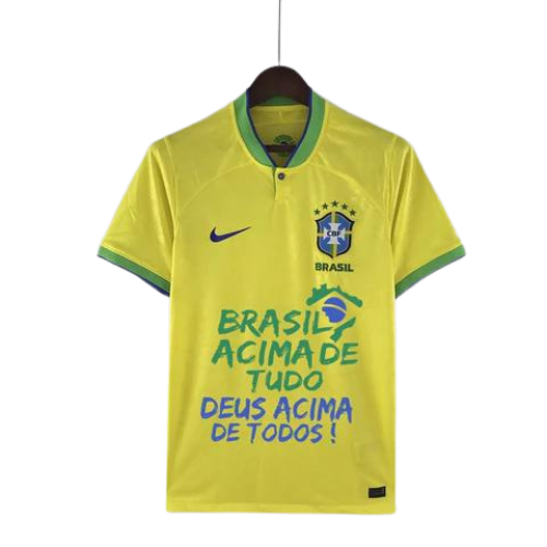 CAMISETA BRASIL HOME SPECIAL EDITION BOLSONARO 2022/23