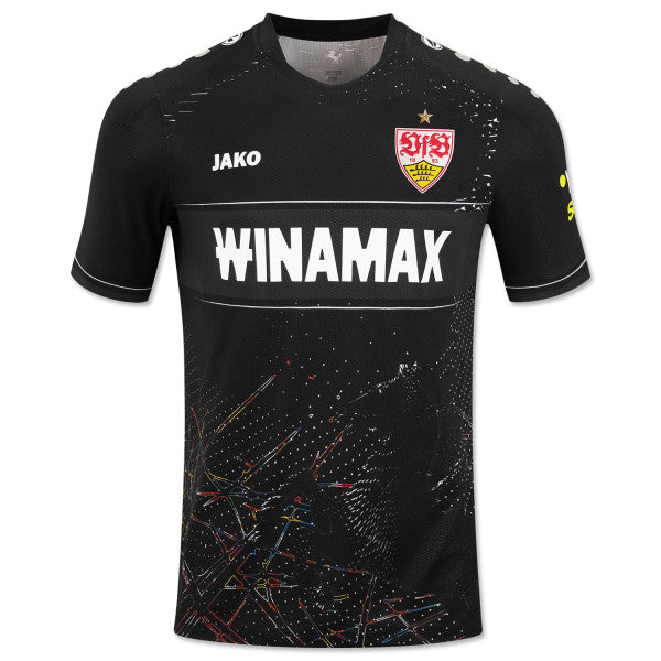 VfB Stuttgart camiseta visitante negra 24/25