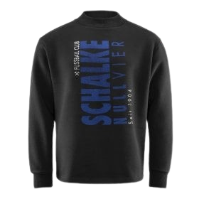 FC Schalke 04 Sudadera unisex vintage negra