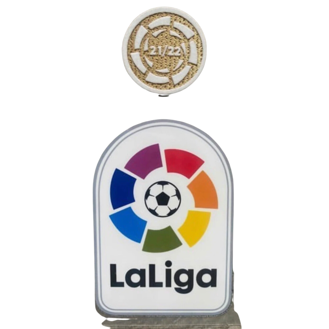 Real Madrid LA LIGA 2021/22 CHAMPION TOPPA SET Bagde, Campeón de la Liga españolaa