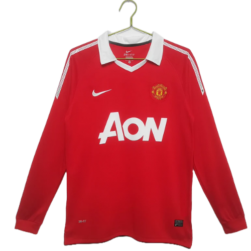 CAMISETA MANCHESTER UNITED 2010/11 MANGAS LARGAS