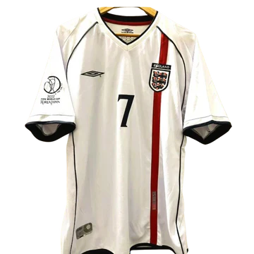 CAMISETA INGLATERRA HOME 2002