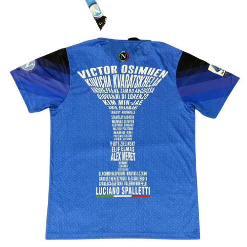 CAMISETA AZUL NAPOLI SCUDETTO 22/23