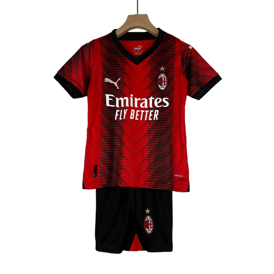 KIT PARA NIÑOS Milan Home 2023/24