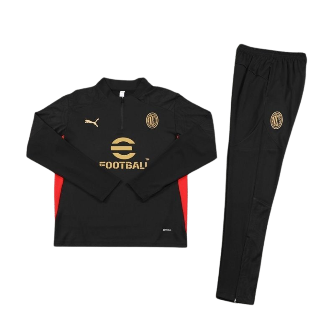 KIT CHAQUETA CREMALLERA + CHÁNDAL MILAN 2024/25