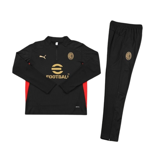 KIT CHAQUETA CREMALLERA + CHÁNDAL MILAN 2024/25