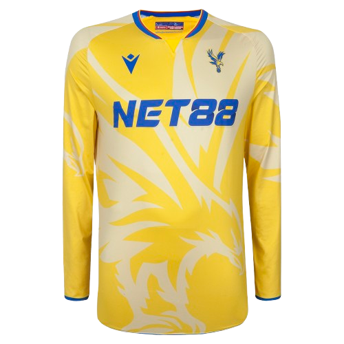 Crystal Palace F.C 24/25 Eagle Camiseta amarilla manga larga Body Fit