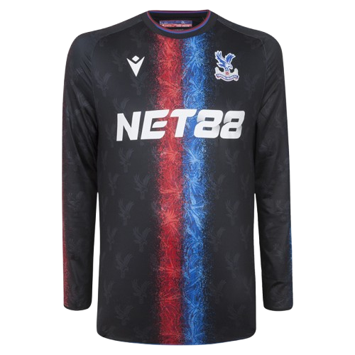 Crystal Palace F.C 24/25 Eagle Camisa Negra Manga Larga Body Fit