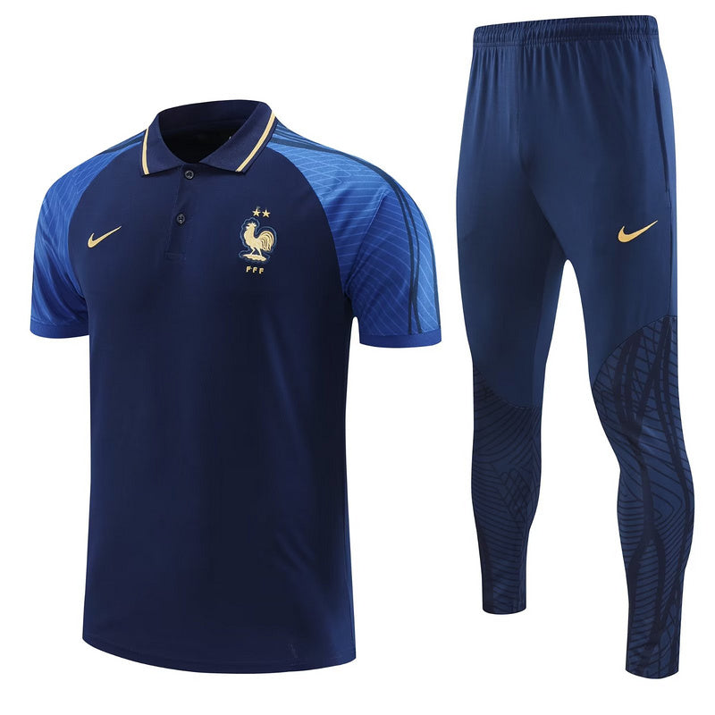 Kit POLO AZUL Francia 2022/23