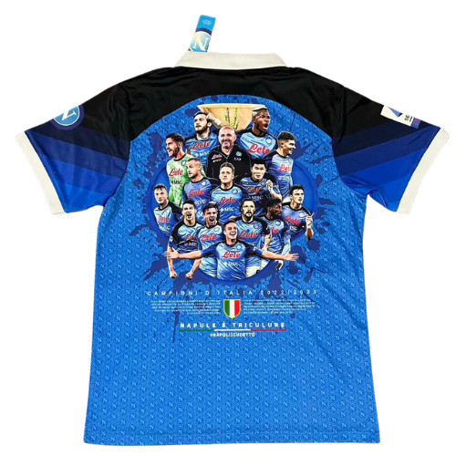 VERSIÓN CONMEMORATIVA DE LA CAMISETA DEL NAPOLI CAMPEÓN DE ITALIA  2022/23