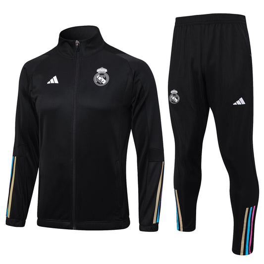 KIT CHAQUETA CREMALLERA + CHÁNDA REAL MADRID 2023/24