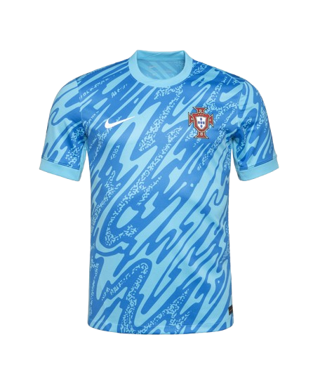 Camiseta azul de portero de Portugal 2024