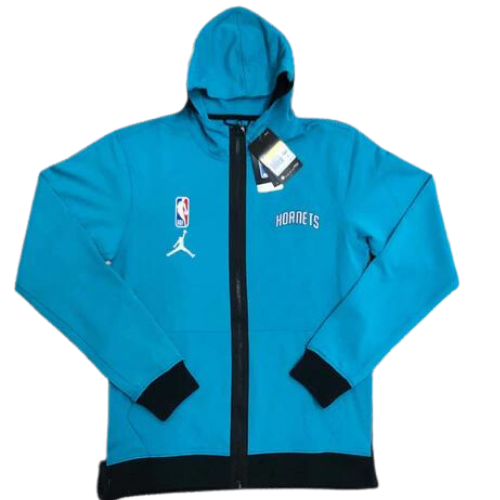 CHAQUETA CON CAPUCHA Y CREMALLERA DE LOS CHARLOTTE HORNETS 2021/22