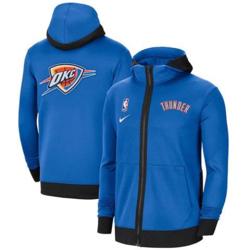 CHAQUETA CON CAPUCHA Y CREMALLERA NBA OKLAHOMA CITY THUNDER