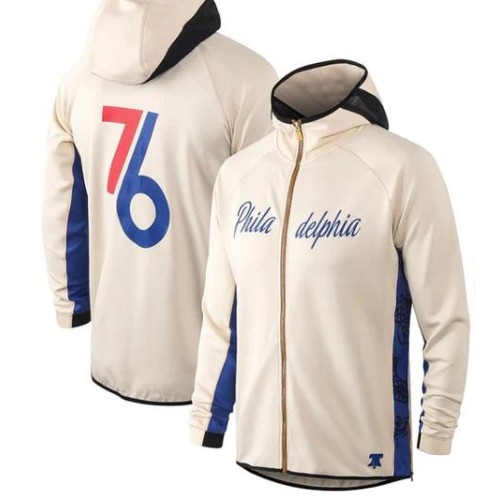 KIT CHAQUETA CON CREMALLERA Y CAPUCHA NBA PHILADELPHIA 76ERS 2021/22