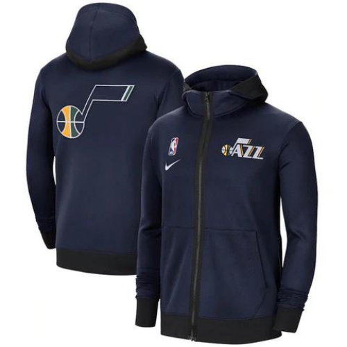 CHAQUETA CON CAPUCHA Y CREMALLERA NBA UTAH JAZZ