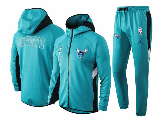 KIT CHANDAL con capucha Charlotte Hornets NBA