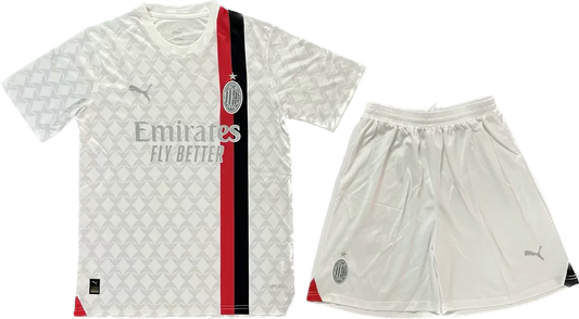 KIT PARA NIÑOS Milan away 2023/24